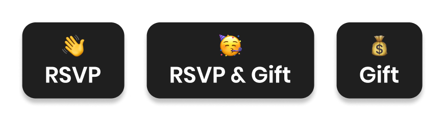 RSVP options